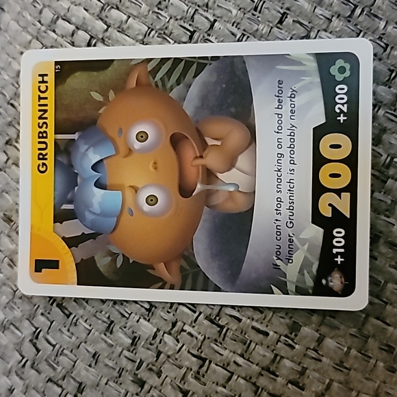 Grubsnitch Yo-Kai Watch Card - Picture 1 of 3